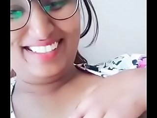 Swathi naidu getting her boobs pressed